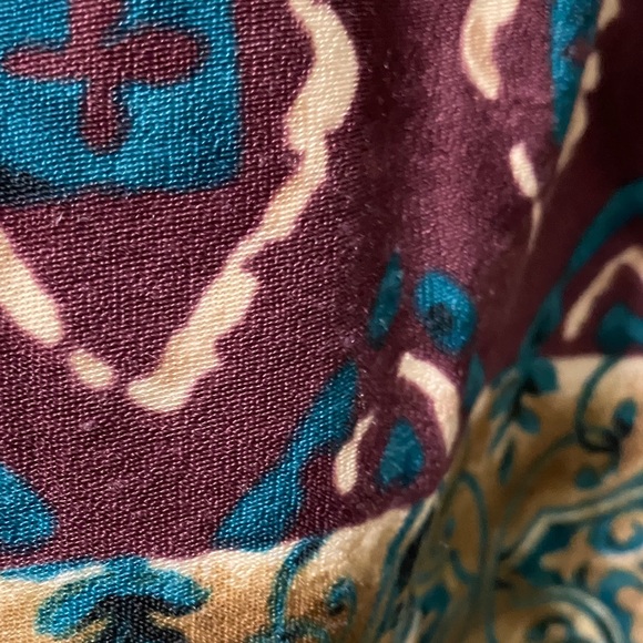 Sharon Anthony Multicolor Patterned size 3X Top - Picture 8 of 16